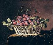 Basket of Plums